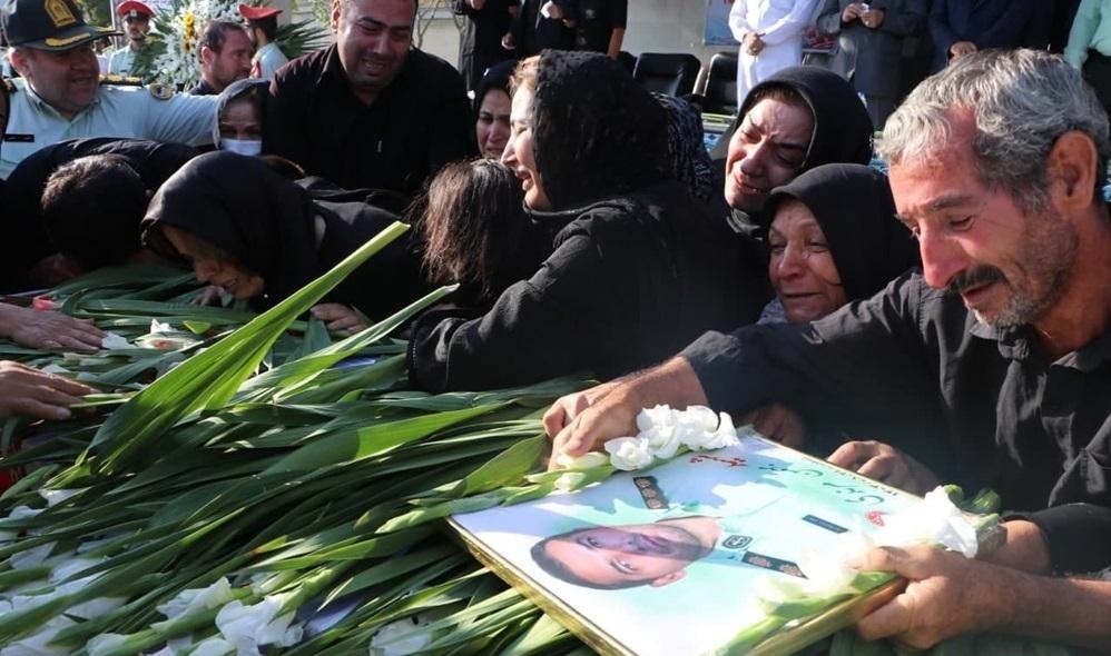 تشییع پیکر شهید مدافع امنیت در تبریز + تصاویر تشییع پیکر شهید مدافع امنیت در تبریز + تصاویر