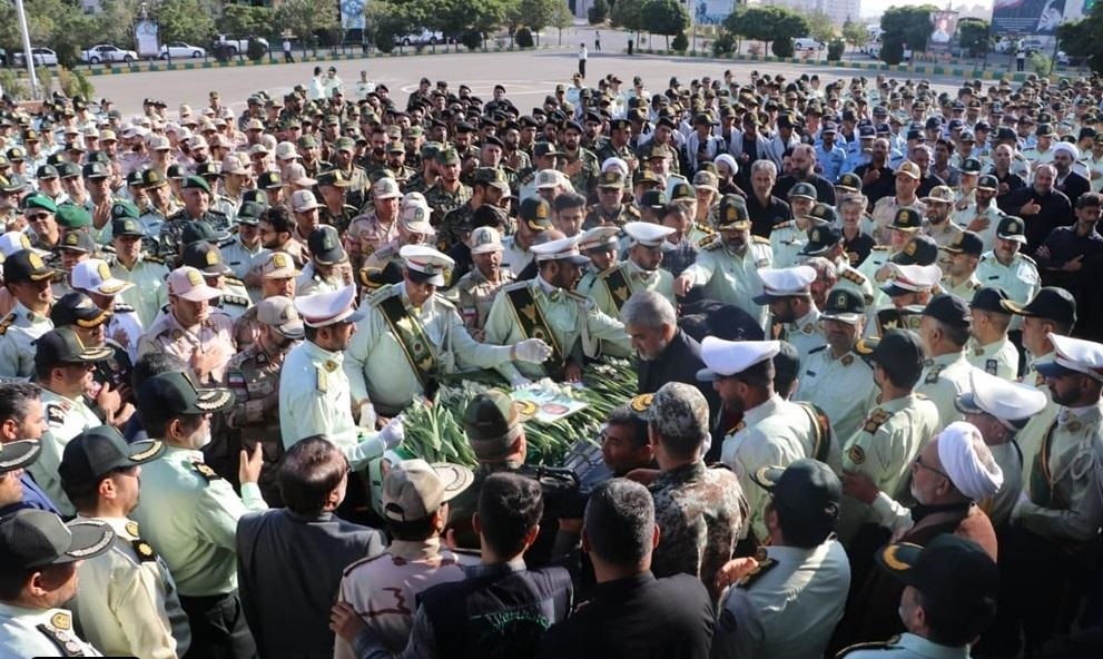 تشییع پیکر شهید مدافع امنیت در تبریز + تصاویر تشییع پیکر شهید مدافع امنیت در تبریز + تصاویر