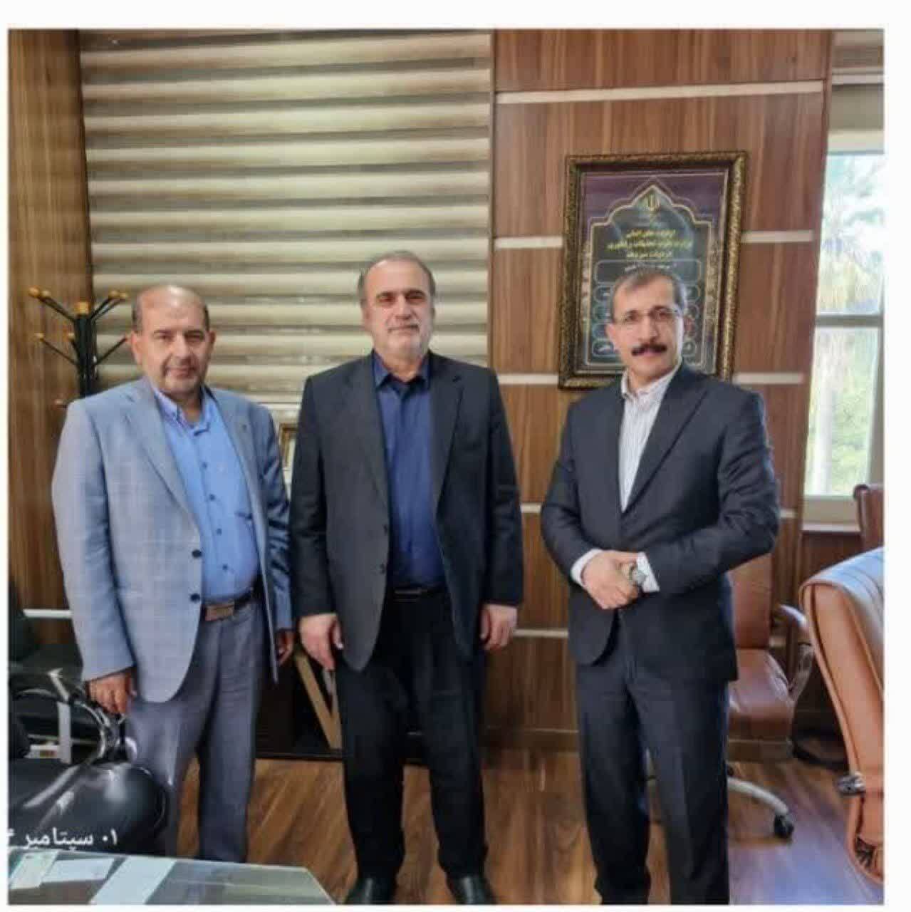 دیدار دبیر شورای هماهنگی تشکلهای مازندرانی مقیم پایتخت با رییس دانشگاه مازندران