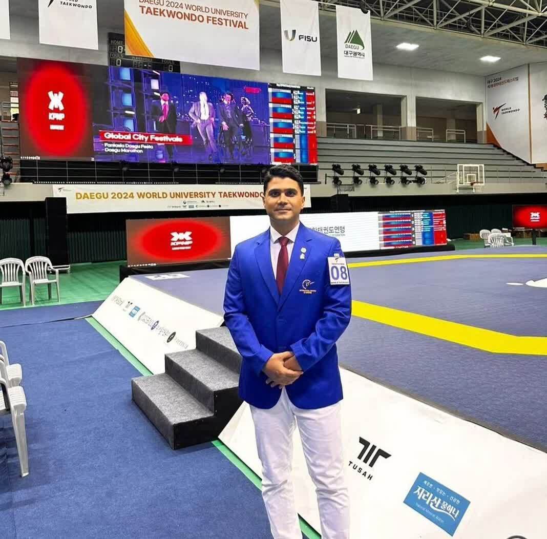 قضاوت داور_مازندرانی در رقابتهای جهانی