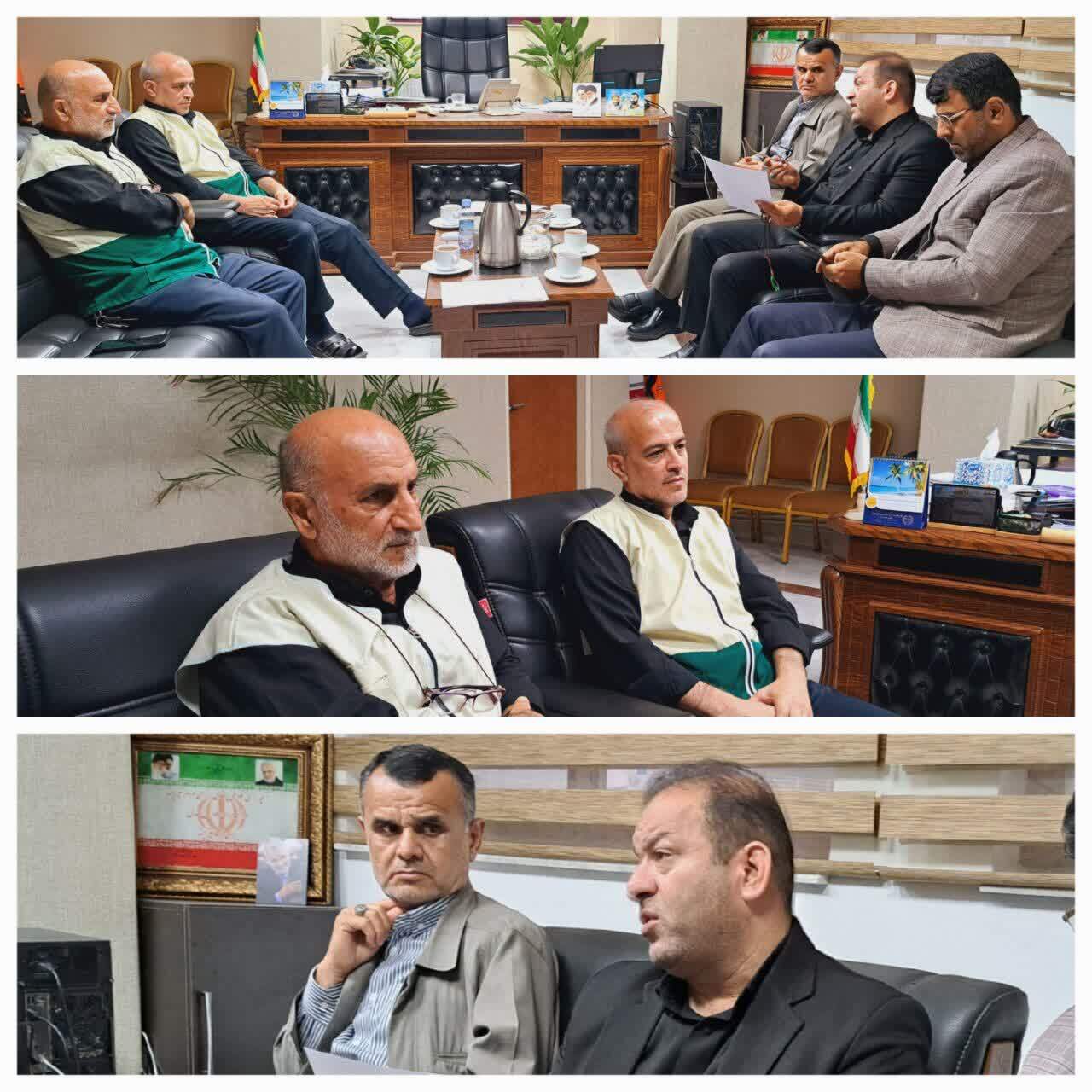 نشست اعضای ستادی آستان قدس رضوی استان مازندران با فرماندار بابلسر+ تصاویر