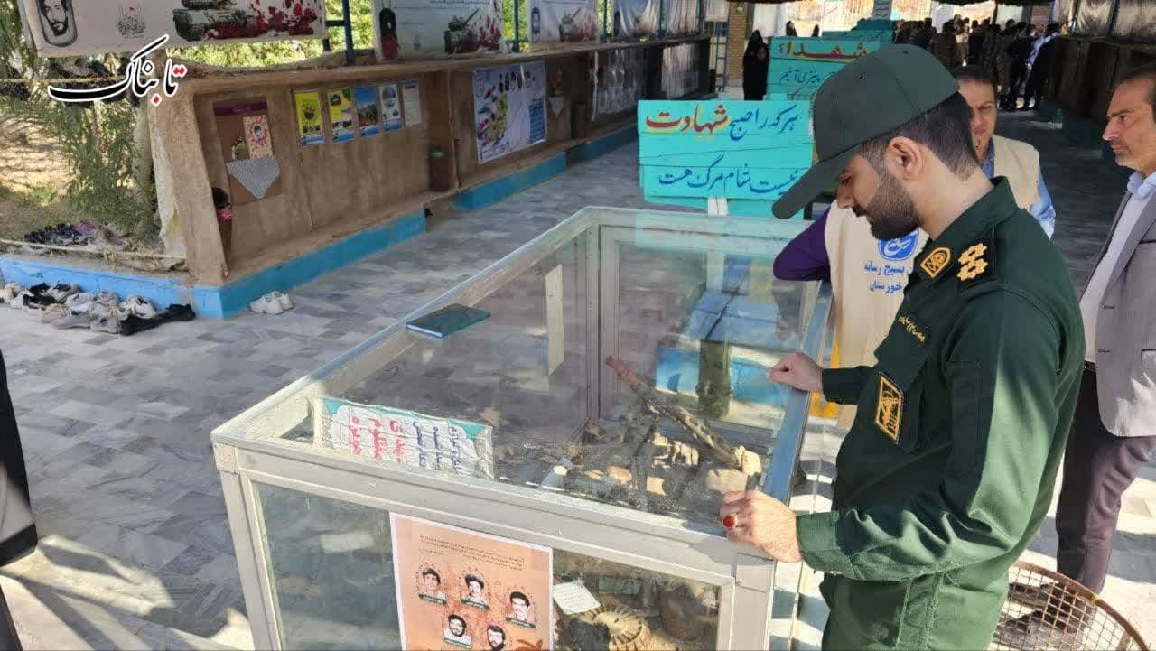 افتتاحیه اردوهای راهیان نور ویژه دانش آموزان در یادمان بهشت هویزه برگزار شد افتتاحیه اردوهای راهیان نور ویژه دانش آموزان در یادمان بهشت هویزه برگزار شد