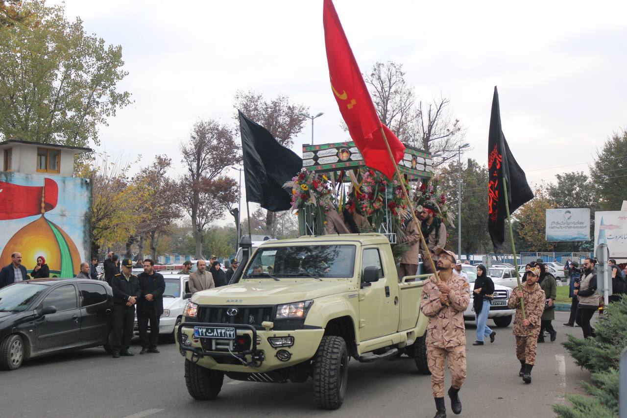 تشییع پیکرهای ۶ شهید گمنام و ۳ مدافع امنیت تشییع پیکرهای ۶ شهید گمنام و ۳ مدافع امنیت