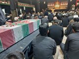 پیکر ۱۴ شهید گمنام در اهواز تشییع شد+تصاویر
