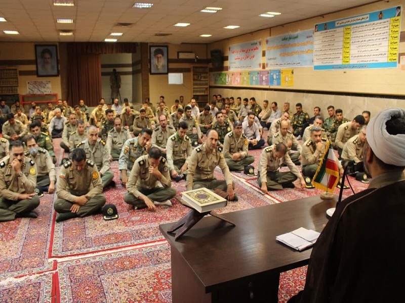 برگزاری جشن میلاد حضرت رسول(ص) در فرماندهی آماد و پشتیبانی غرب نزاجا