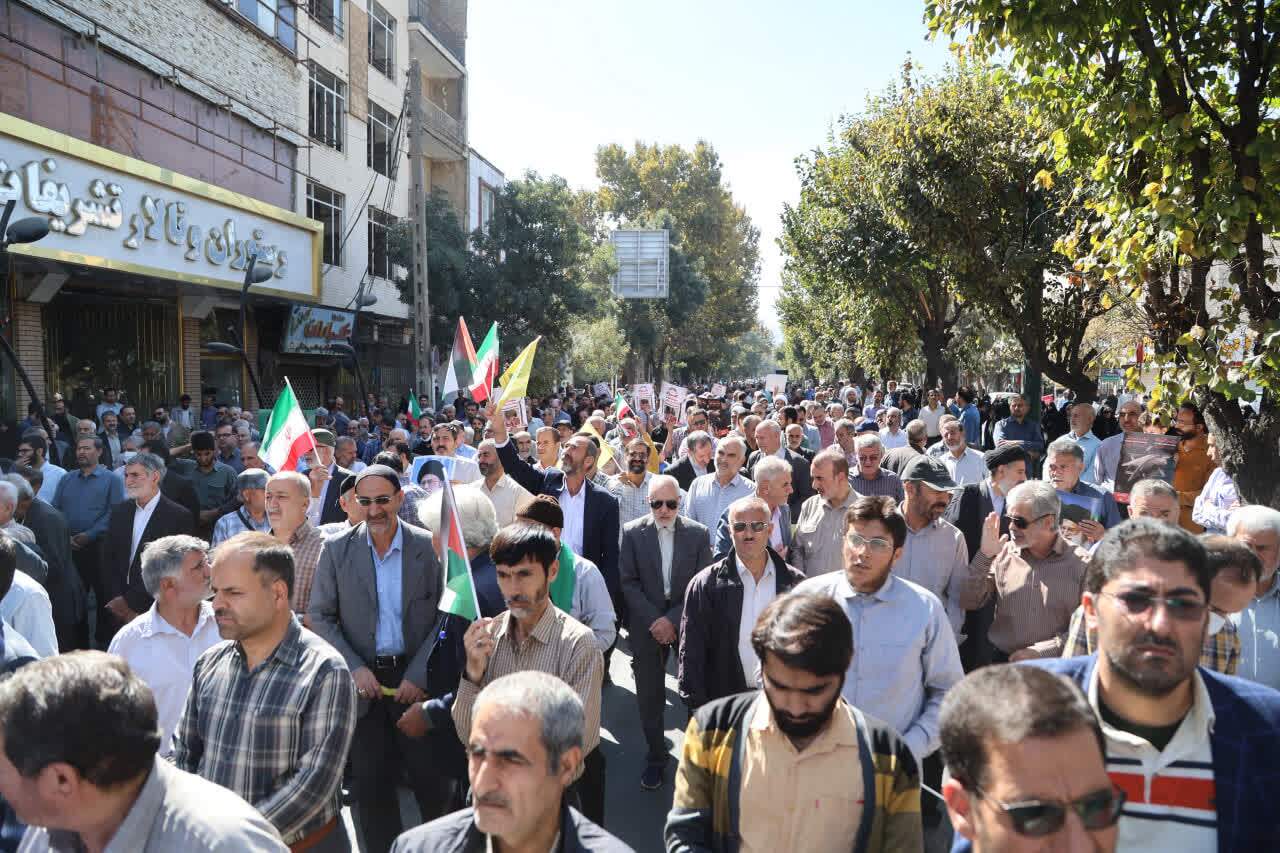 راهپیمایی «بشارت نصر» در حمایت از مردم غزه در همدان برگزار شد + عکس راهپیمایی «بشارت نصر» در حمایت از مردم غزه در همدان برگزار شد + عکس