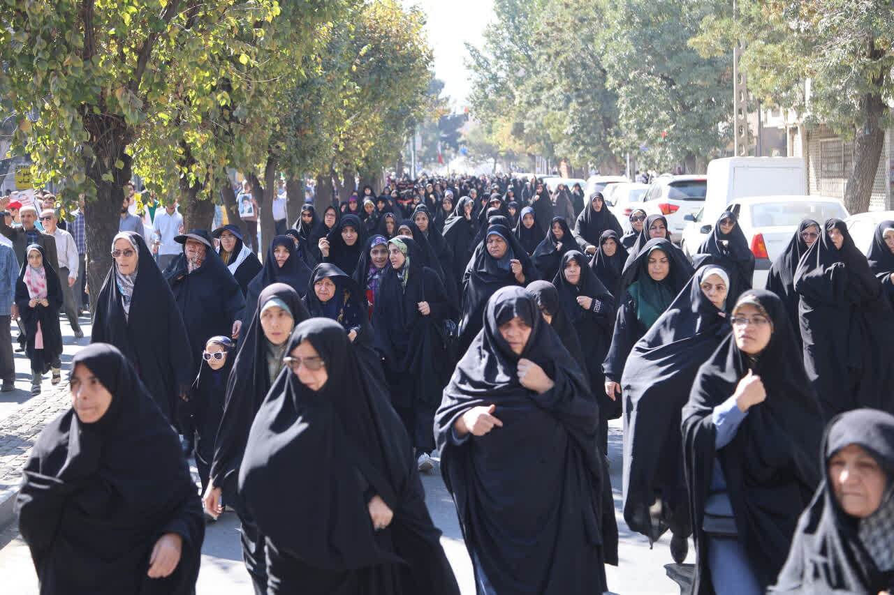 راهپیمایی «بشارت نصر» در حمایت از مردم غزه در همدان برگزار شد + عکس راهپیمایی «بشارت نصر» در حمایت از مردم غزه در همدان برگزار شد + عکس