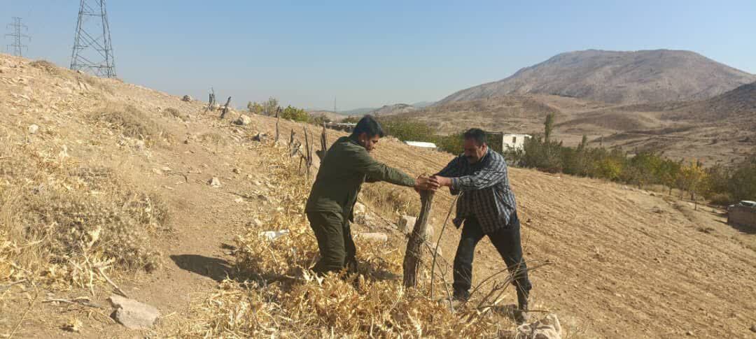 رفع تصرف ۱۱۰ هزار متر مربع از اراضی ملی بویراحمد رفع تصرف ۱۱۰ هزار متر مربع از اراضی ملی بویراحمد