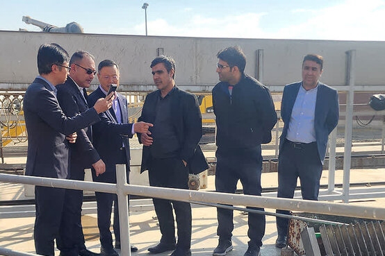 مشارکت چینی‌ها در عملیات اجرایی تصفیه‌خانه فاضلاب پردیسان