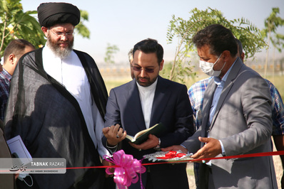 افتتاح زمین‌های ورزشی چند منظوره آستان قدس رضوی