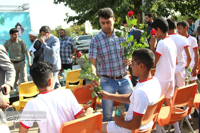 افتتاح زمین‌های ورزشی چند منظوره آستان قدس رضوی