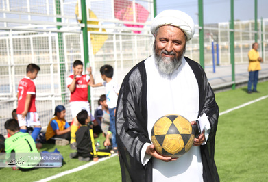 افتتاح زمین‌های ورزشی چند منظوره آستان قدس رضوی