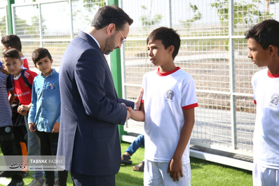 افتتاح زمین‌های ورزشی چند منظوره آستان قدس رضوی