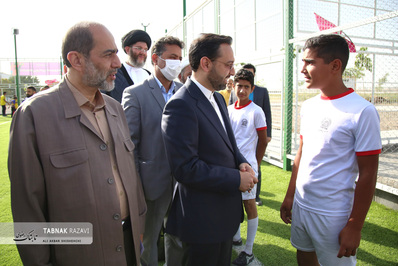 افتتاح زمین‌های ورزشی چند منظوره آستان قدس رضوی