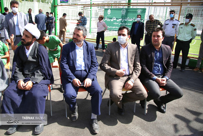 افتتاح زمین‌های ورزشی چند منظوره آستان قدس رضوی
