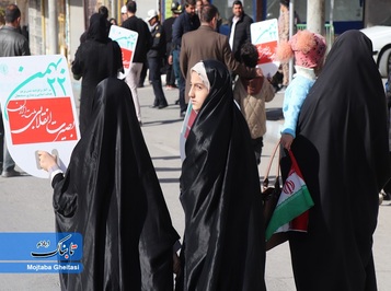 راهپیمایی 22 بهمن  در شهر ایلام