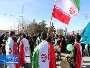 راهپیمایی 22 بهمن  در شهر ایلام