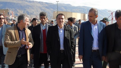 افتتاح بوستان امید سرابله