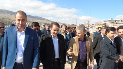 افتتاح بوستان امید سرابله