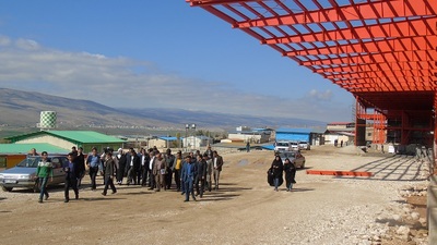 سرکشی از مجتمع فولاد در بخش شباب